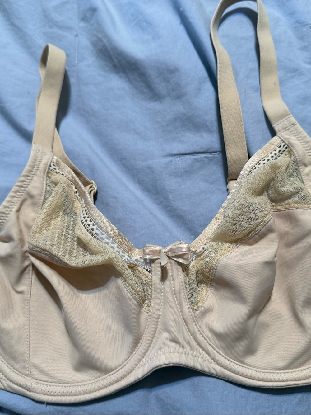 Wacoal Nude Lace Underwire Bra